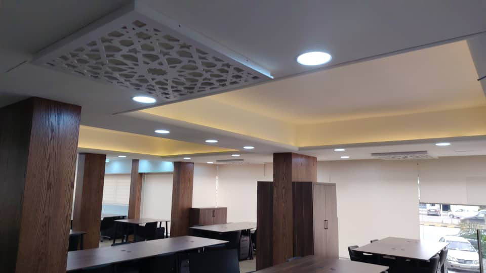 Open workspace after renovation