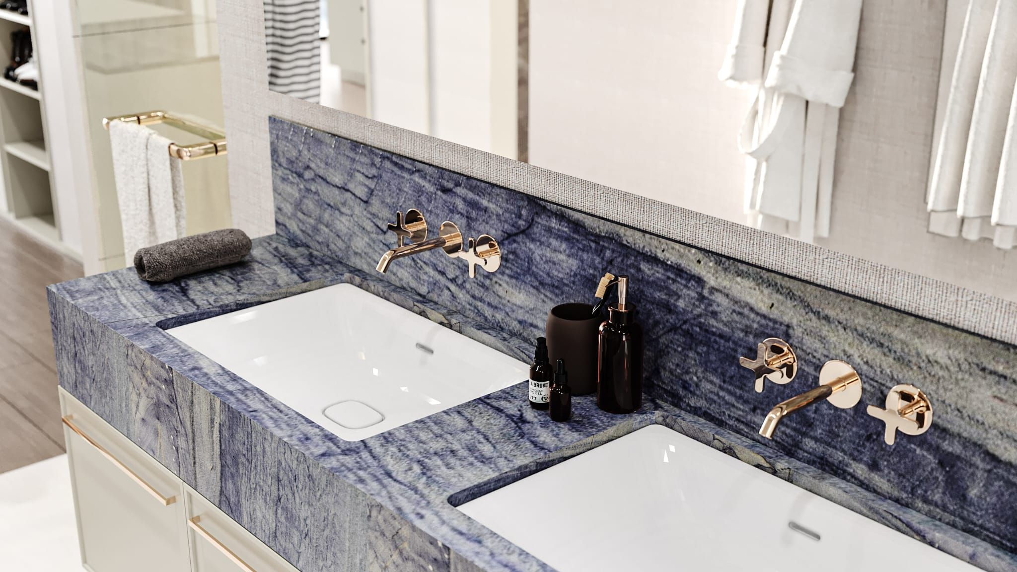 Bedroom with lighting concept