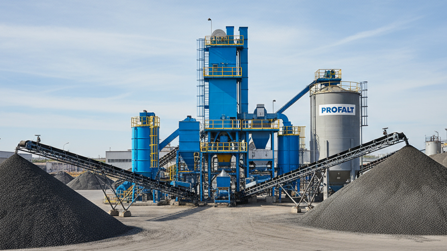 PROFALT Asphalt Plant – Aleppo