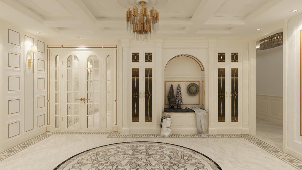 Entrance and lobby details