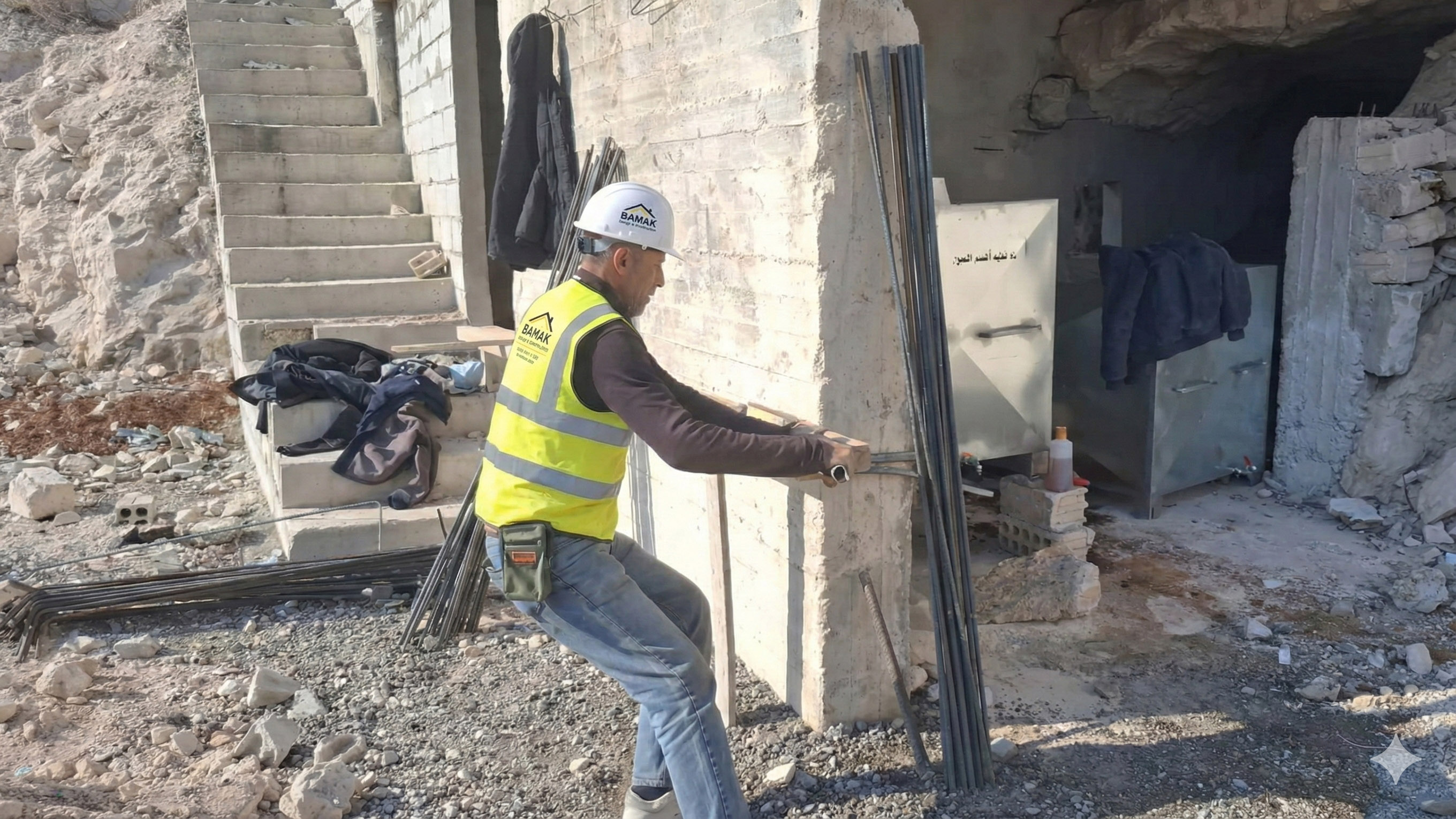 On-site coordination and supervision